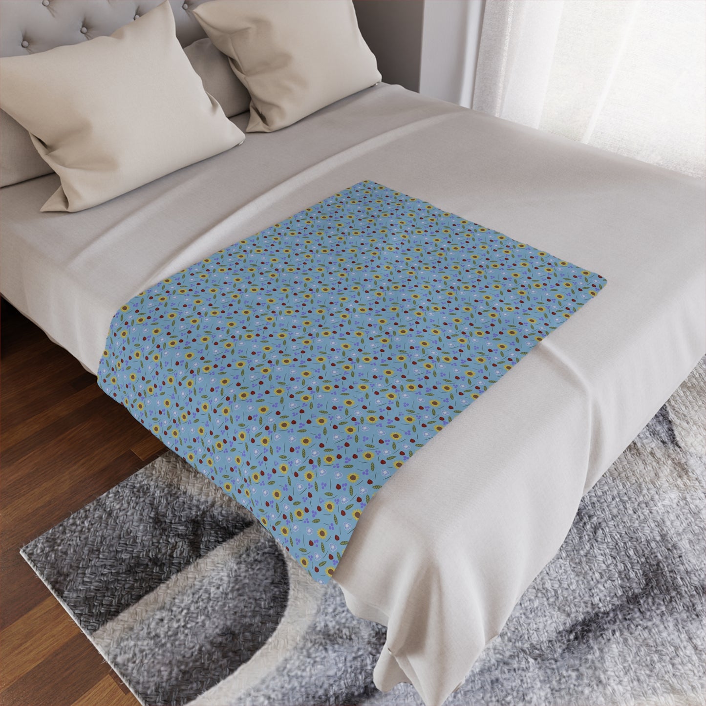 Marian Bouquet Minky Blanket