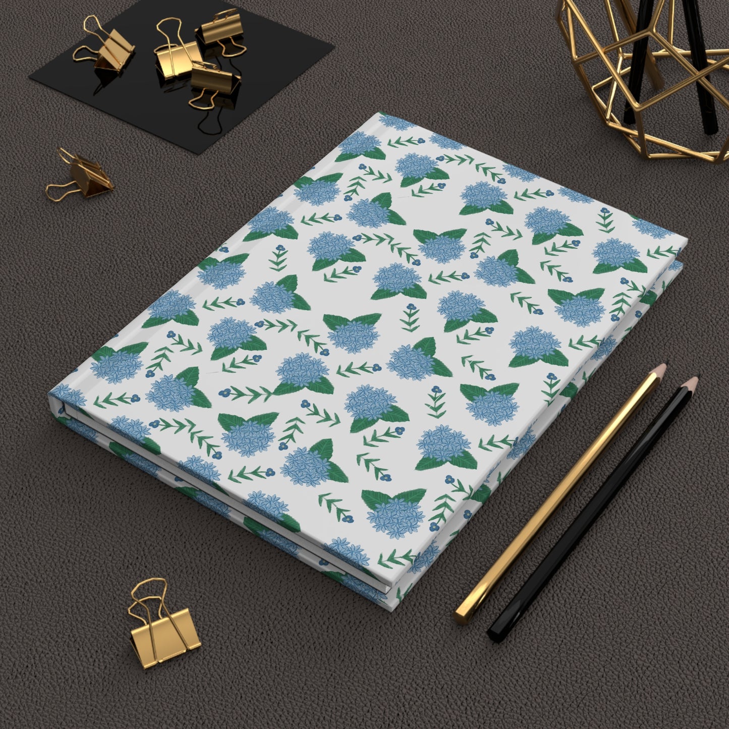 Hydrangea Hardcover Journal Matte