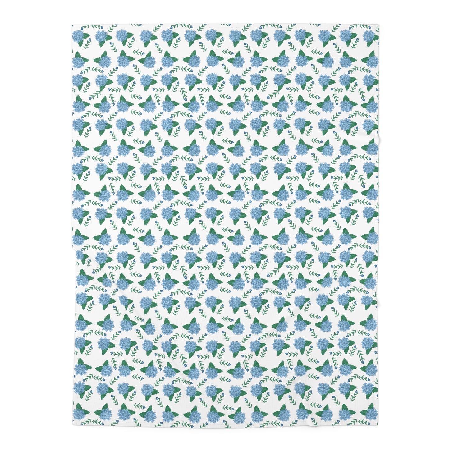 Hydrangea Baby Swaddle Blanket