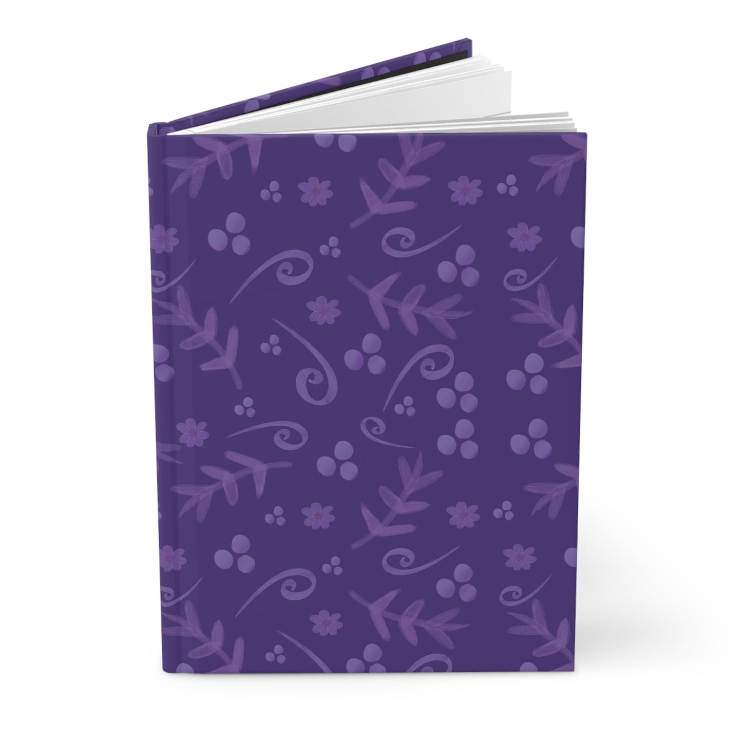 Clementine Purple Hardcover Journal Matte