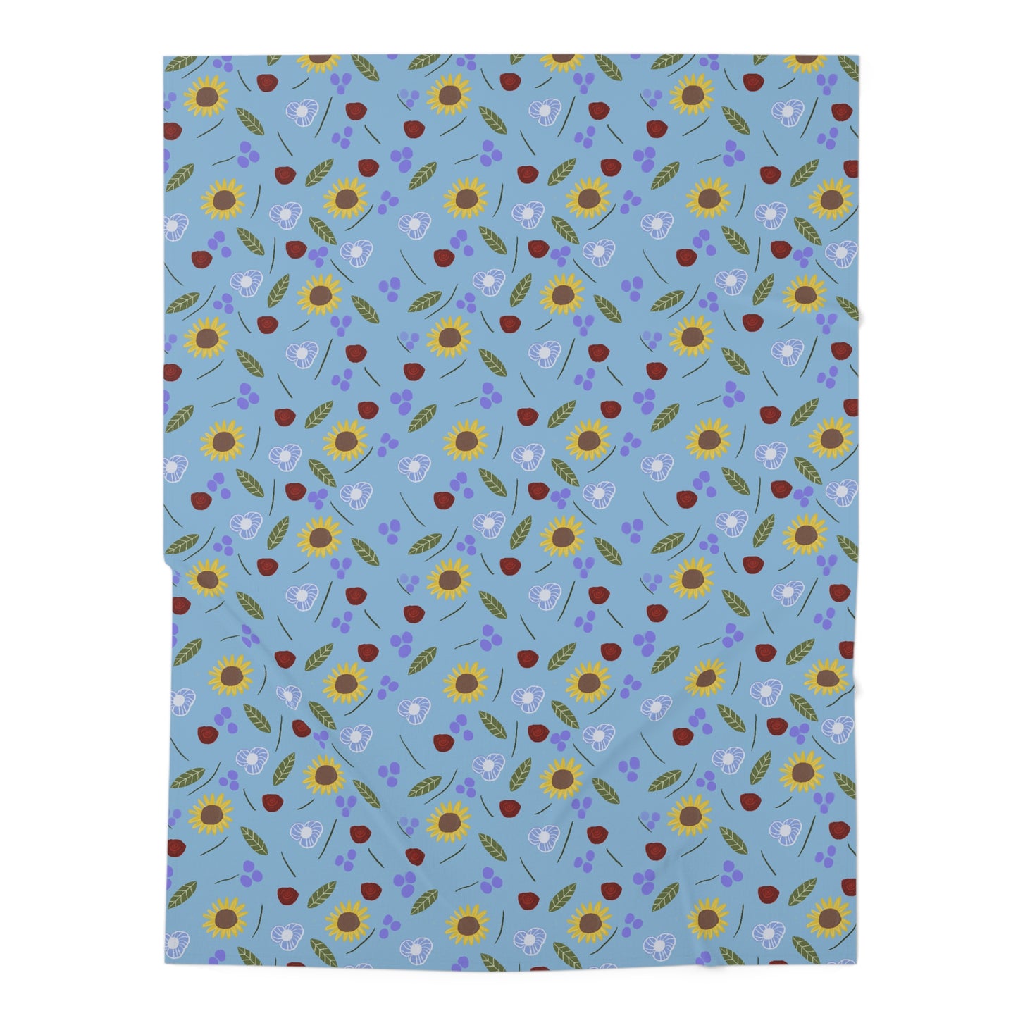 Marian Bouquet Baby Swaddle Blanket