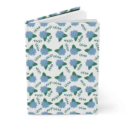 Hydrangea Hardcover Journal Matte