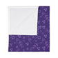Clementine Purple Baby Swaddle Blanket