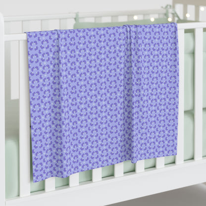 Liturgical Lavender Baby Swaddle Blanket