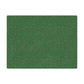 Clementine Green Minky blanket