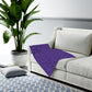 Clementine Purple Baby Swaddle Blanket