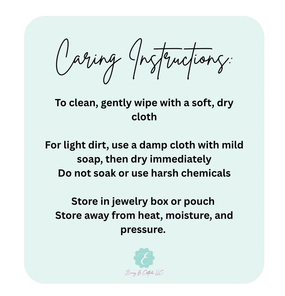 Rose Clay Stud Earrings